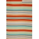 LuLaRoe Amber (Medium) Orange Blue White Stripes