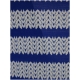 LuLaRoe Carly (Medium) Blue White Patterns