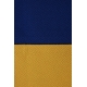 LuLaRoe Cassie (Medium) Two-Tone Yellow Blue