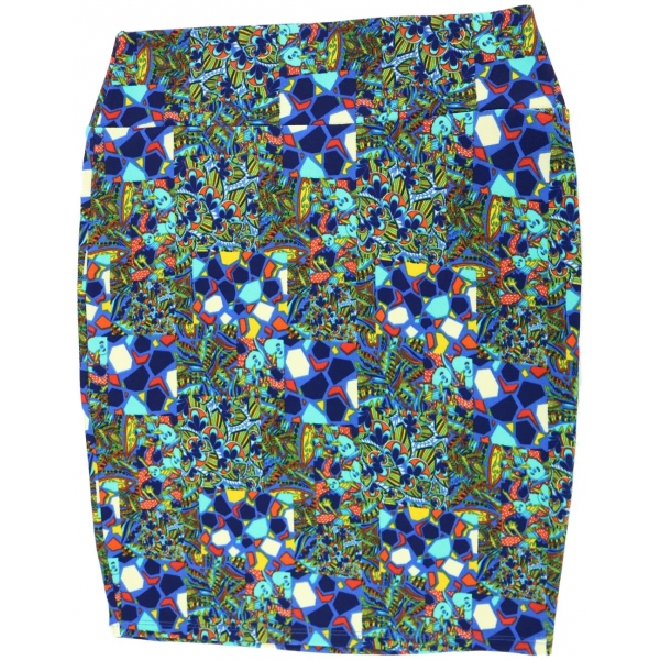 LuLaRoe Cassie (XL) Multicolored Patterns 6