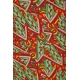 LuLaRoe Perfect T (Small) Green Patterns on Red